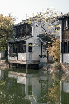 黎里震泽古镇建筑和风景