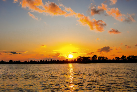 夕阳风景