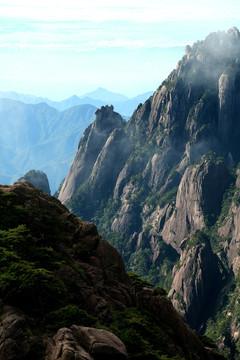 黄山奇峰怪石