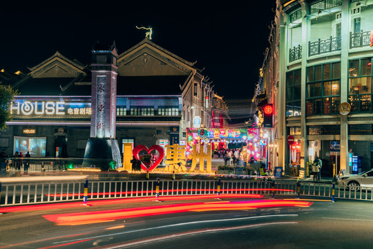惠州水东街夜景
