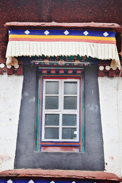 藏族民居窗户