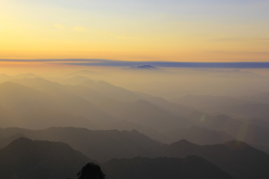 黄山日出