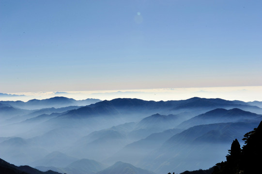 黄山云海