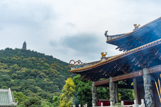 中式古代建筑屋顶