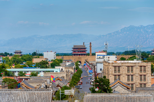 中国山西忻州古城东门永丰门