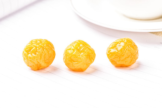 黄色果脯蜜饯珍珠梅