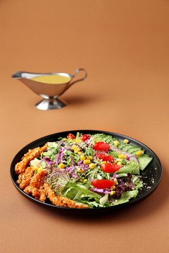 鸡肉蔬菜沙拉