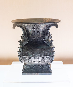 西周癸殳古方尊
