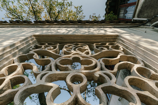 苏州网师园园林建筑景观