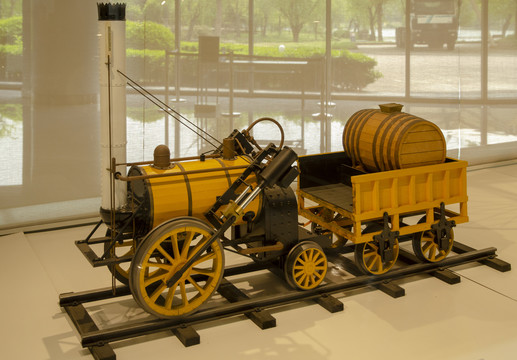 蒸汽机车模型