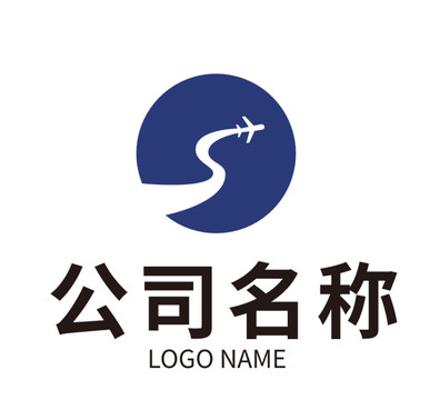 航空公司SYlogo标志设计