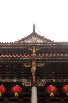 中传统建筑局部结构