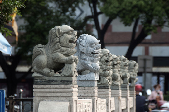 洙泗桥石雕狮子