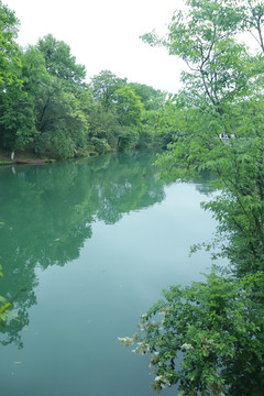 山水河流自然风光