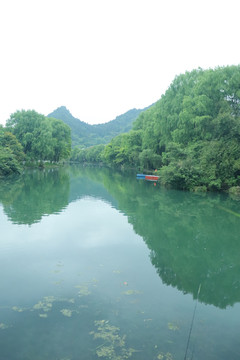 山水河流自然风光