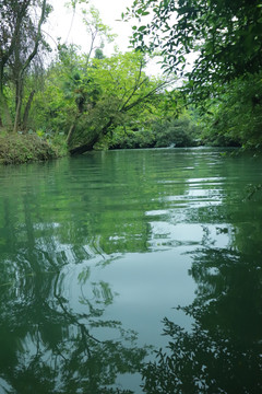 山水河流自然风光