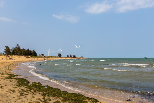 湛江徐闻滘尾角海景风光