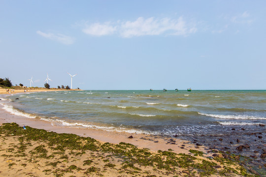 湛江徐闻滘尾角海景风光