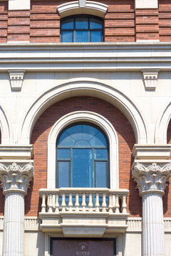 欧式建筑拱形窗