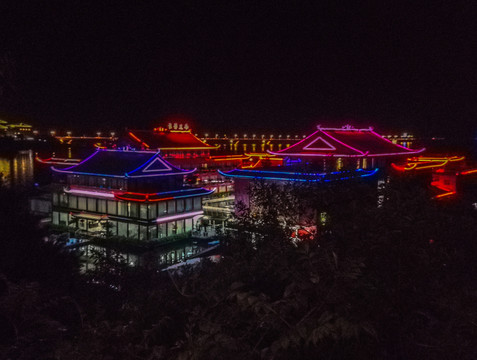 千岛湖夜景