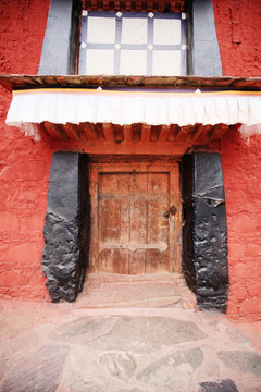 藏式民居门窗