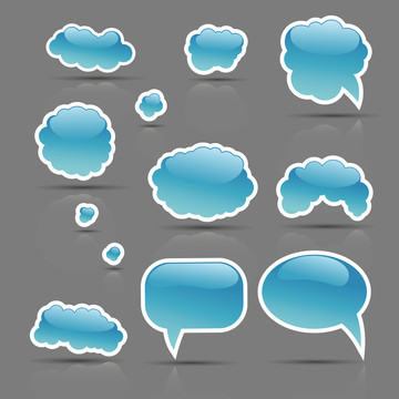 气泡对话框创意设计插图