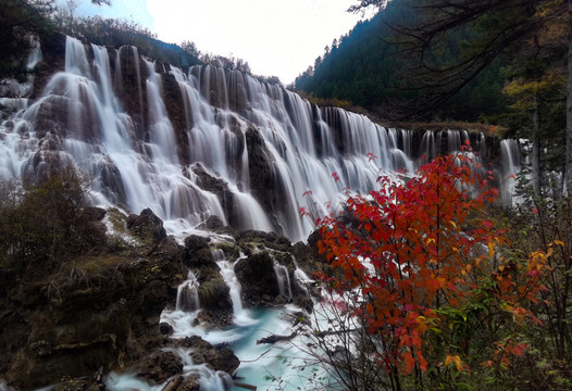 山水溪流山川瀑布