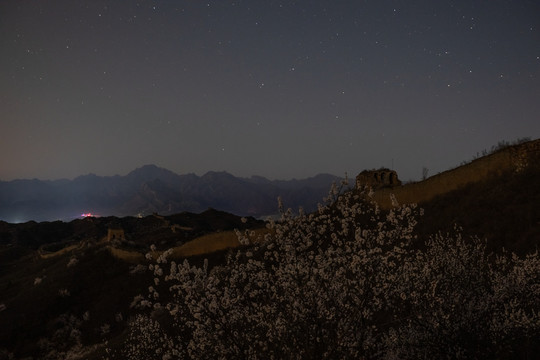 长城星空