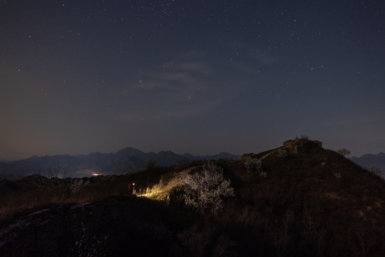 长城星空