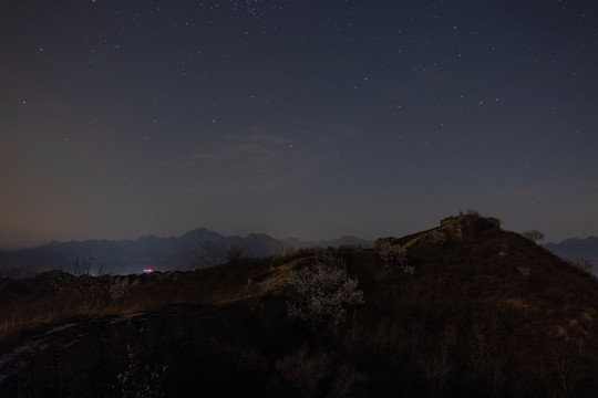 长城星空