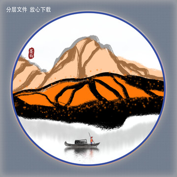 禅境山水