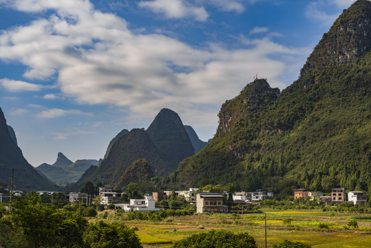桂林山景图片