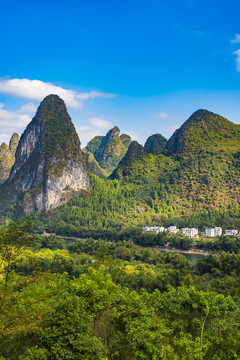 桂林山景图片