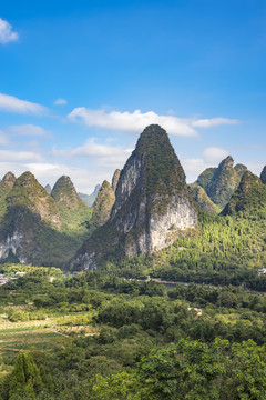 桂林山景图片