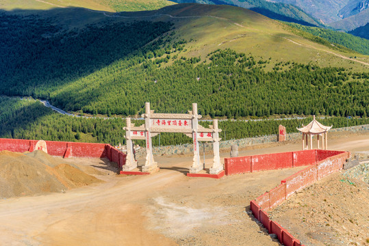 中国山西忻州五台山东台望海寺