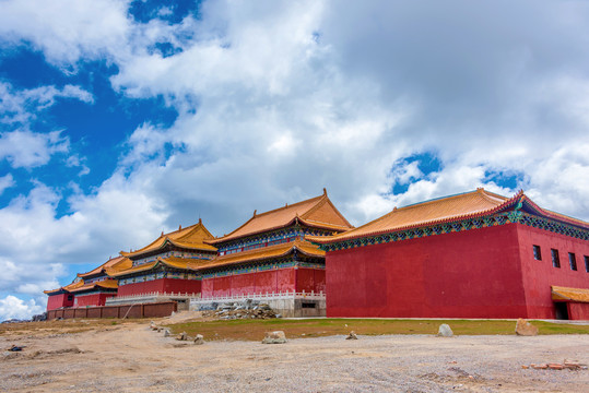 中国山西忻州五台山中台演教寺