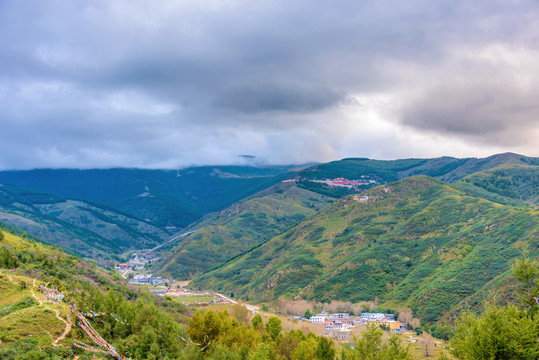 中国山西忻州五台山风光