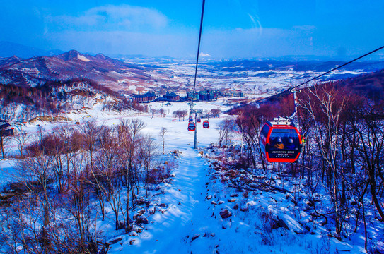 哈尔滨亚布力新体委滑雪场