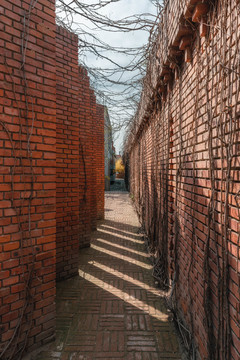 北京红砖美术馆建筑设计景观