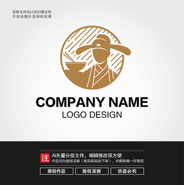 状元美食LOGO