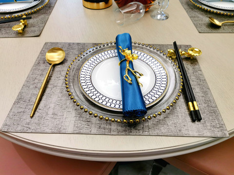 餐桌餐具装饰摆件