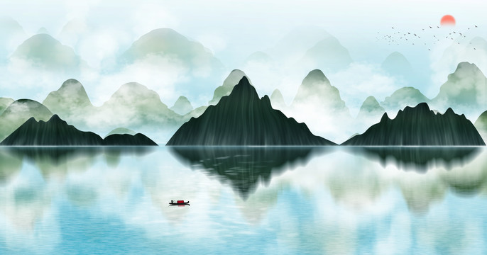 山水