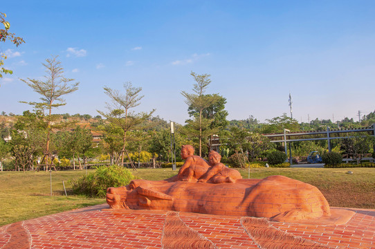 东溪公园主题雕塑