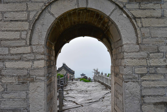 山东青州云门山景区风光