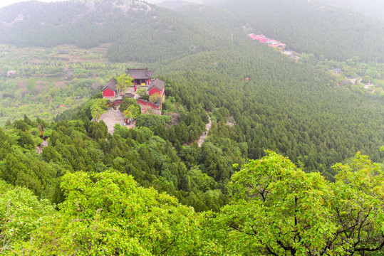 山东青州云门山风光