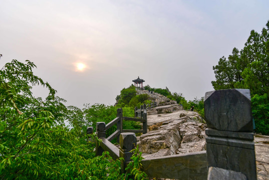 山东青州云门山风光