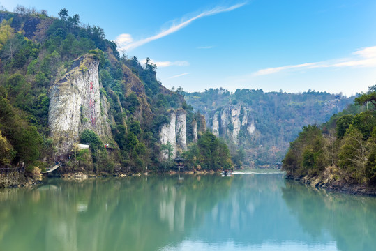 绍兴新昌天烛仙境天烛湖景区