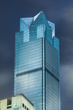 重庆环球金融中心大厦顶部