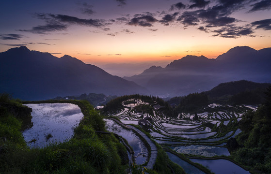 云河梯田