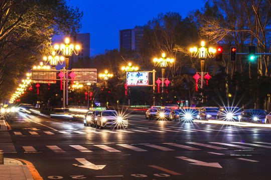 长春夜景